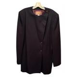 Black Vintage Seville Virgin Wool Coat