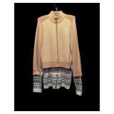 Saks Fifth Avenue Cashmere Sweater and Button Down Heavy Sweater by Heirloom Collectables