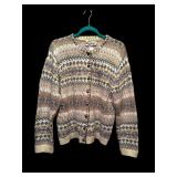 Saks Fifth Avenue Cashmere Sweater and Button Down Heavy Sweater by Heirloom Collectables