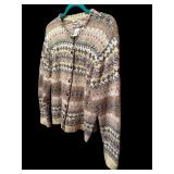 Saks Fifth Avenue Cashmere Sweater and Button Down Heavy Sweater by Heirloom Collectables