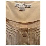 Vintage Marie St Claire Long Linen Cotton Blend Dress