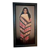 Large Original Framed Painting by Britt Husney