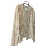 Stunning Liz Claiborne Sparkle Tank with Cardigan and Adrianna Papell Women