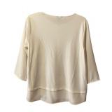 Pretty Neutral Tone Ann Taylor Cardigan / Short Sleeve Top