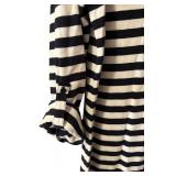 Ready for Spring Break! Fun Nautical Jones New York Striped Maxi Dress Size XL