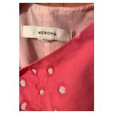 Adorable Eyelet Spring Dress in Coral