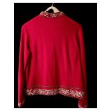 Talbots Boiled Wool Sweater / Jacket Size XL