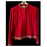 Talbots Boiled Wool Sweater / Jacket Size XL