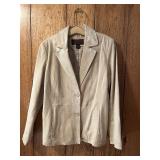 Fabulous Siena Ultra Suede Beige Jacket Size 14