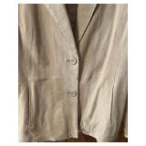 Fabulous Siena Ultra Suede Beige Jacket Size 14