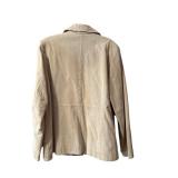 Fabulous Siena Ultra Suede Beige Jacket Size 14