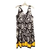 Wonderful Lightweight Cotton Dresses by Karin Stevens and Merona, Perfect for Vacation! Both Size 14