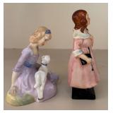 Doulton Figurines / "Little Nell" abd "Mary Had a Little Lamb"