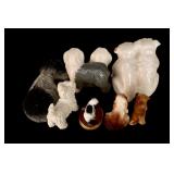 Grouping of Petite Porcelain Dogs With All Breeds