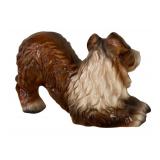 Beautiful Four Collie Dog Figurines