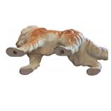 Beautiful Four Collie Dog Figurines