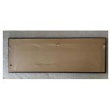 "Always Kiss Me Goodnight" Wooden Wall Art