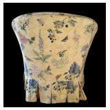 Fabulous Vintage LAF Chaise Lounge / Odds and Ends Yellow and Butterflies, Flowers and More