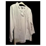 Three Shirts by Talbots Including 3/4 Shirt, Sweater and Blouse