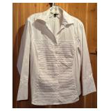 Three Dress Shirts in White by Zac & Rachel, Classic Elements and More