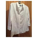 Three Dress Shirts in White by Zac & Rachel, Classic Elements and More