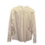 Larry Levine Tiered Black Skirt and Worthington White Button-up Blouse