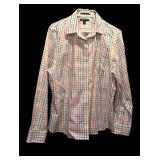 Lands End Button-Down Shirts in Blue & White and Multi Colors