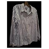 Lands End Button-Down Shirts in Blue & White and Multi Colors