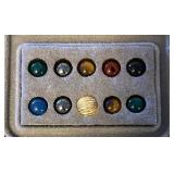 14k Hoop Earrings with Replaceable Gems