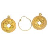 14k Hoop Earrings with Replaceable Gems