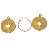 14k Hoop Earrings with Replaceable Gems
