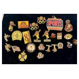 Large Lot of Vintage Lapel Pins