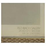 Elizabeth Osborne 1979 "Cat On Table Scene" Framed Color Print