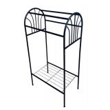 Sleek Metal Quilt Rack