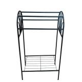 Sleek Metal Quilt Rack