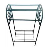 Sleek Metal Quilt Rack