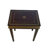 Petite Vintage Faux Book Table