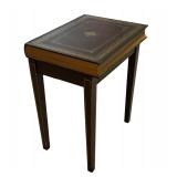 Petite Vintage Faux Book Table