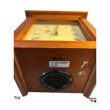 Seiko Westminster-Whittington Carriage Mantel Brown Clock