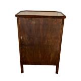 Vintage Faux Bamboo End Table / Accent Table