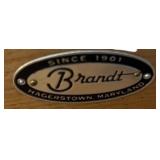 Vintage Faux Bamboo End Table / Accent Table