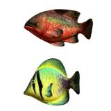 Petite Assorted Porcelain Tropical Fish