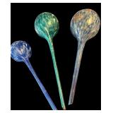 Indoor Plant Watering Globes | Automatic Self Water Bulbs | Aqua Water Globe | Decorative Hand-Blown Glass