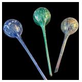 Indoor Plant Watering Globes | Automatic Self Water Bulbs | Aqua Water Globe | Decorative Hand-Blown Glass