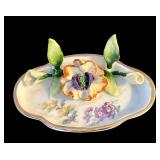 Pretty Small Floral Plates / Place Holders