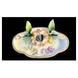 Pretty Small Floral Plates / Place Holders