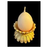 Three Decorative Eggs