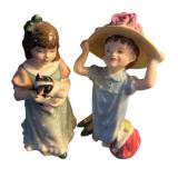 Two Vintage Royal Doulton Figurines including Royal Doulton Figurine Home at Last
