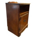 Petite Vintage Wooden Side Table