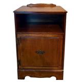 Petite Vintage Wooden Side Table
